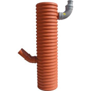 Uponor 315 x 110 mm PP-tagnedløbsbrønd med vandlås, fast top