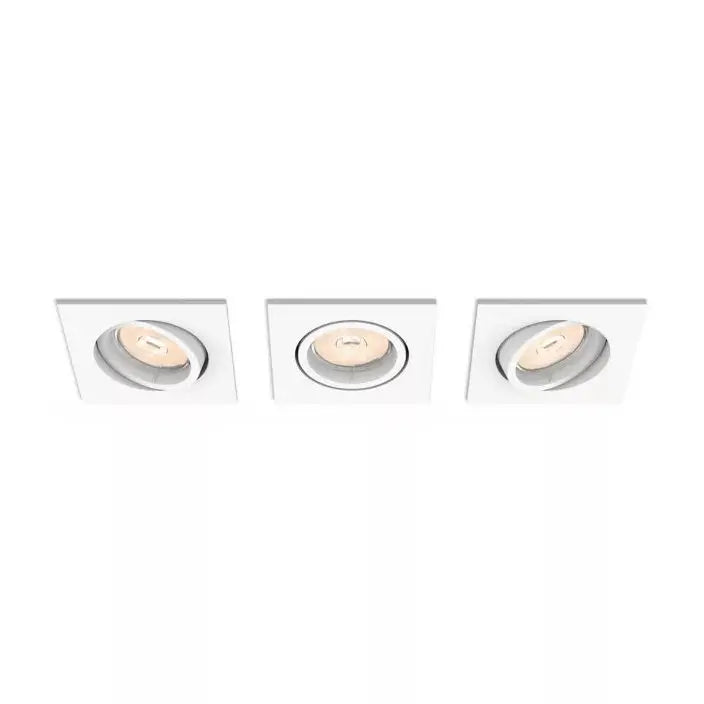 DONEGAL recessed white 3xNW 230V