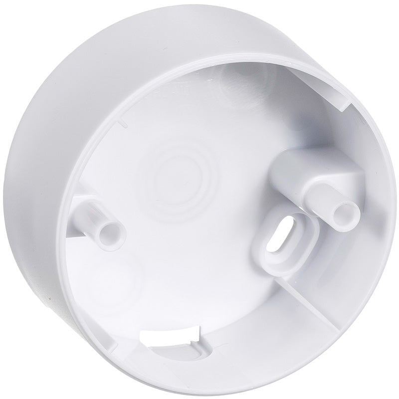 LK underlag for Ø80 lampeudtag hvid