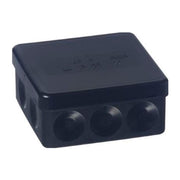 Monteringsdåse AP9 Sort 86x86x39mm