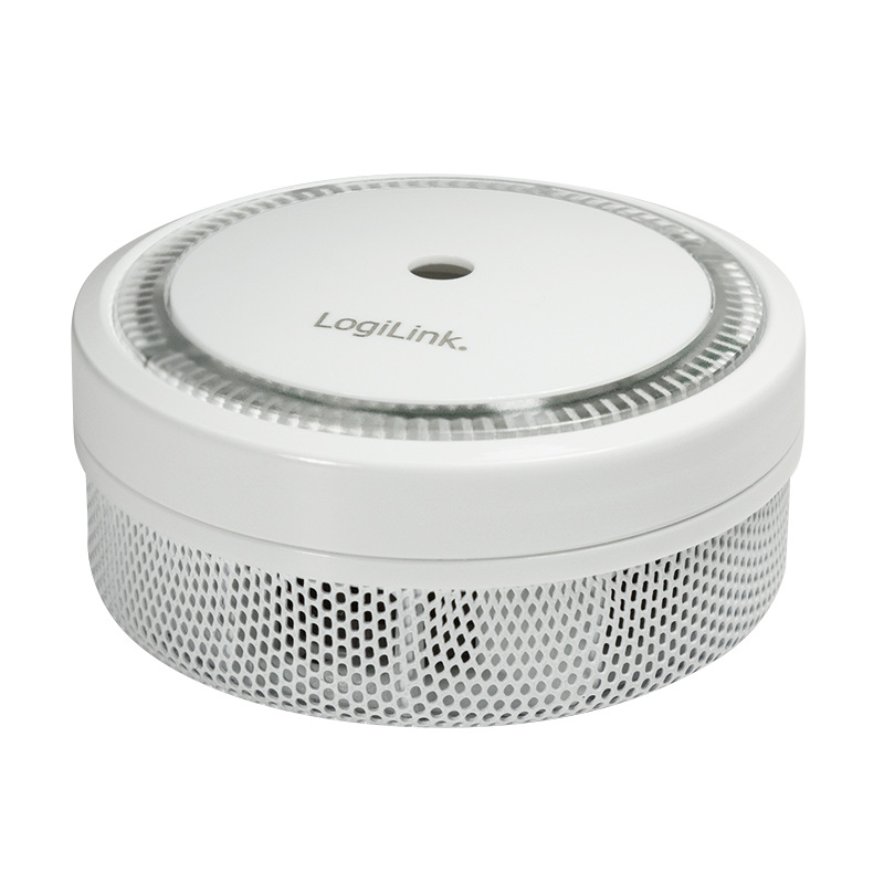 Mini røgalarm - 10 års batteritid, LED, VdS-godkendt