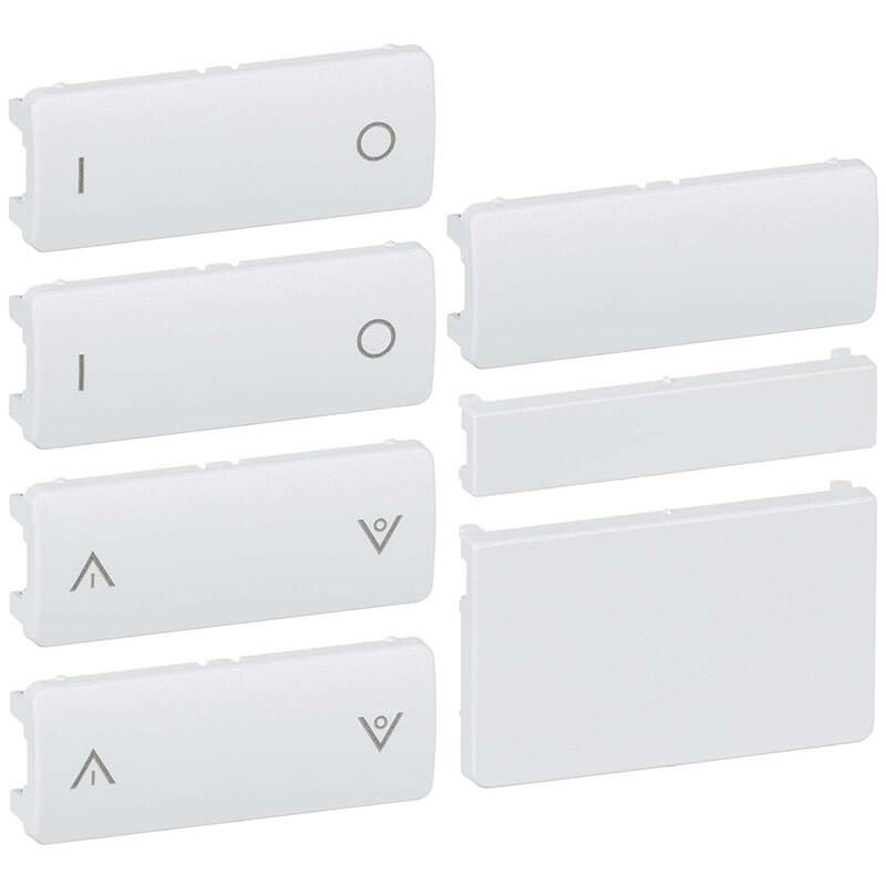 Fuga tangent kombi afbryder og kombi lys hvid