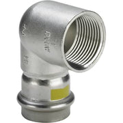 28 mm x 1" Sanpress Inox G overgangsvinkel 90°