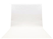 Foto baggrundslærred - 3 x 6m, Hvid (ekskl. stativ)