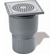 ACO 110 mm afløbsskål til beton, uden studs, lodret