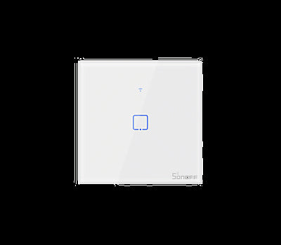 Wi-Fi Touch Switch - 1 kanal, Hvid