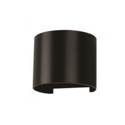 V-Tac 5W LED udendørs væglampe - Rund, justerbar spredning, IP65, inkl. lyskilde