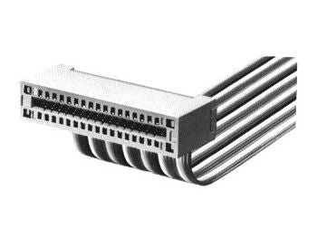 34pol fladkabelstik - 2,54mm kontaktafstand