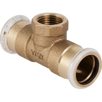 18 x 1/2"  x 18 mm Tee CU muffe/muffe Mapress