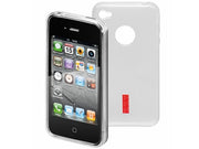 TPU cover til iPhone 4/4s - Soft Touch, Hvid