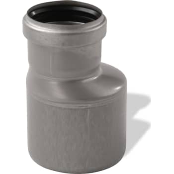 ACO 110 x 75 mm rustfri, syrefast afløbsreduktion, AISI 316