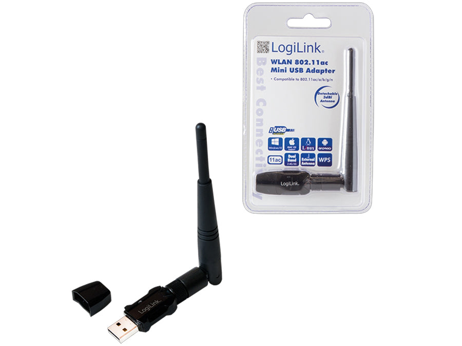 USB 2.0 WLAN adapter - 433Mbit/s, Dual band