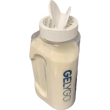 650gram løst GelyGo i strødåse. Nemt at have med.