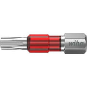 Wiha TY-slagbits 29 mm rød 1/4" TORX® T20, 5 stk i boks