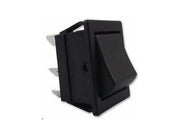 Vippekontakt - 2P ON-(ON), 250V/16A, SORT