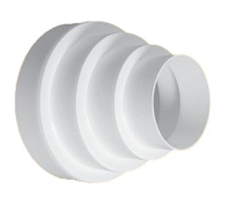 Rund reduktionsstykke - Ø80/100/120/125/150mm