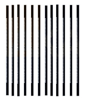 Super-Cut løvsavklinger - 17 tænder pr. 25mm (12 stk.)