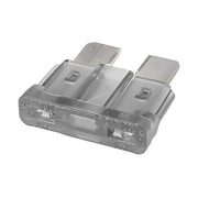 Autosikring / fladsikring 25A klar/hvid 32V