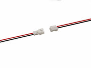 Ledning-til-ledning stiksæt - JST PH 2pol, på ledn. (2x10cm)