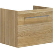 Vaskeskab m/1 skuffe, 40x50x35 cm, glat, varm eg