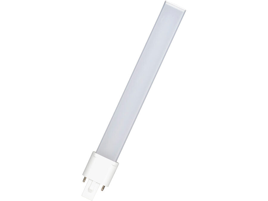 LED PL kompaktrør - 6W (11W), G23, EM+AC (830)