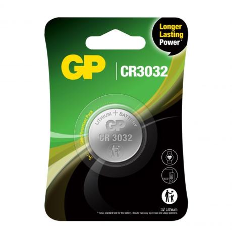 GP Lithium knap batt. CR 3032 - C1 1 stk.