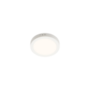 LED E6 Bagbelyst Rundt Indspot 12W 4000K / Overflademontérbar - 3 års garanti