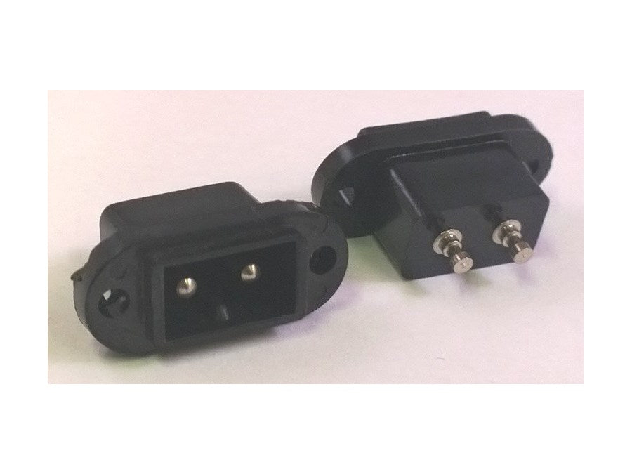 DC fatning til 14 x 8mm DC stik - For kabinetmontage