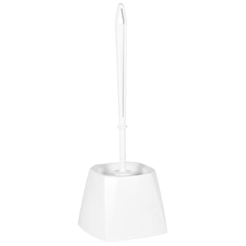 VIKAN TOILETBØRSTE, 400 MM, MEDIUM, HVID