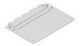 VANDRET AFDÆKNING 2M, 1,5M SKABSSKINNER