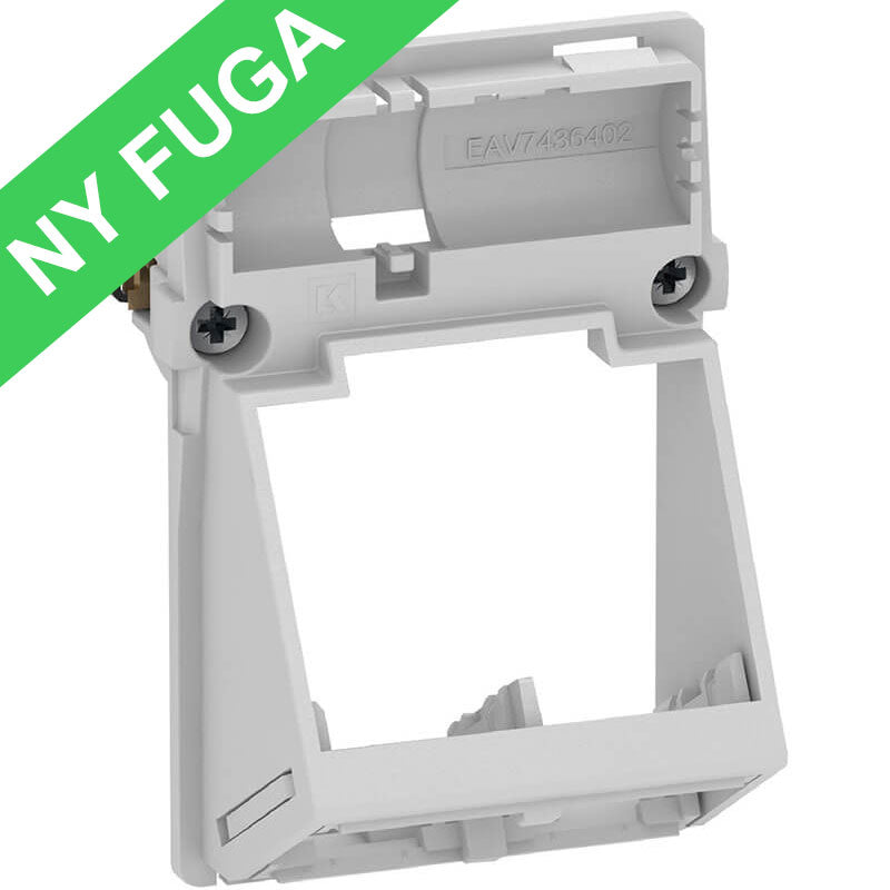 Fuga dataudtag 2xActassi u/konnektor 1½m vinklet