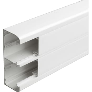 Kanal Kliksystem 50 x 130 mm med låg, hvid (2M)