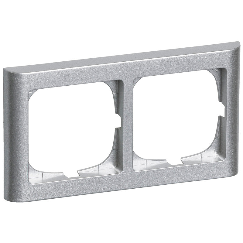 LK Fuga ramme Softline 63 2m vandret - stålmetallic