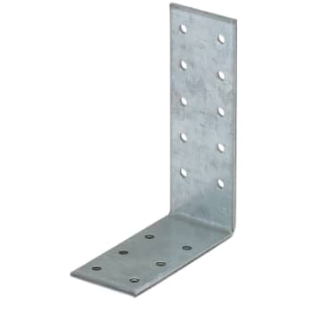 Vinkelbeslag V15, 120 x 90 x 40 x 3,0 mm, FZB, 50 stk.