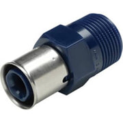 15 mm x 1/2" Overgang med nippel Tigris K2 Wavin