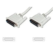 Parallel kabel - SUBD25 han til SUBD25 han (2m)