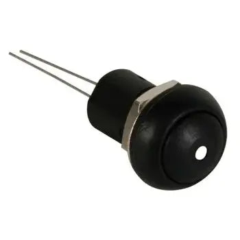 Minitrykkontakt - 1P OFF-ON, HVID LED