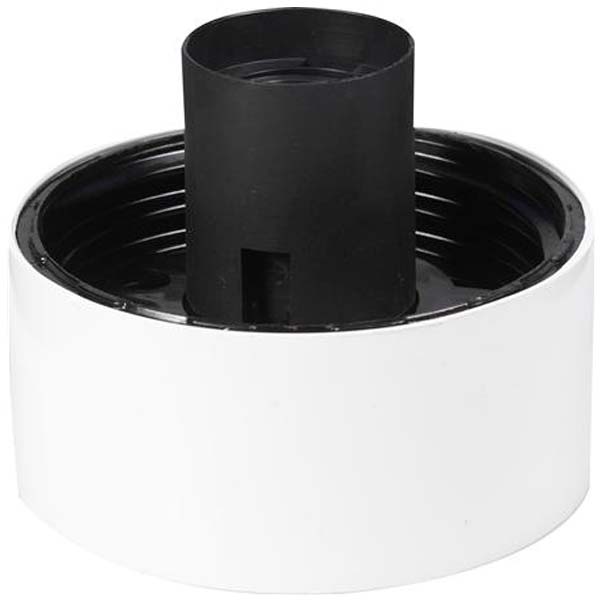 Loftarmatur E27 lige hvid