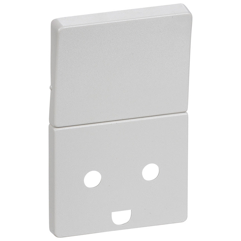 Fuga Tangent stikkontakt med jord lysegrå