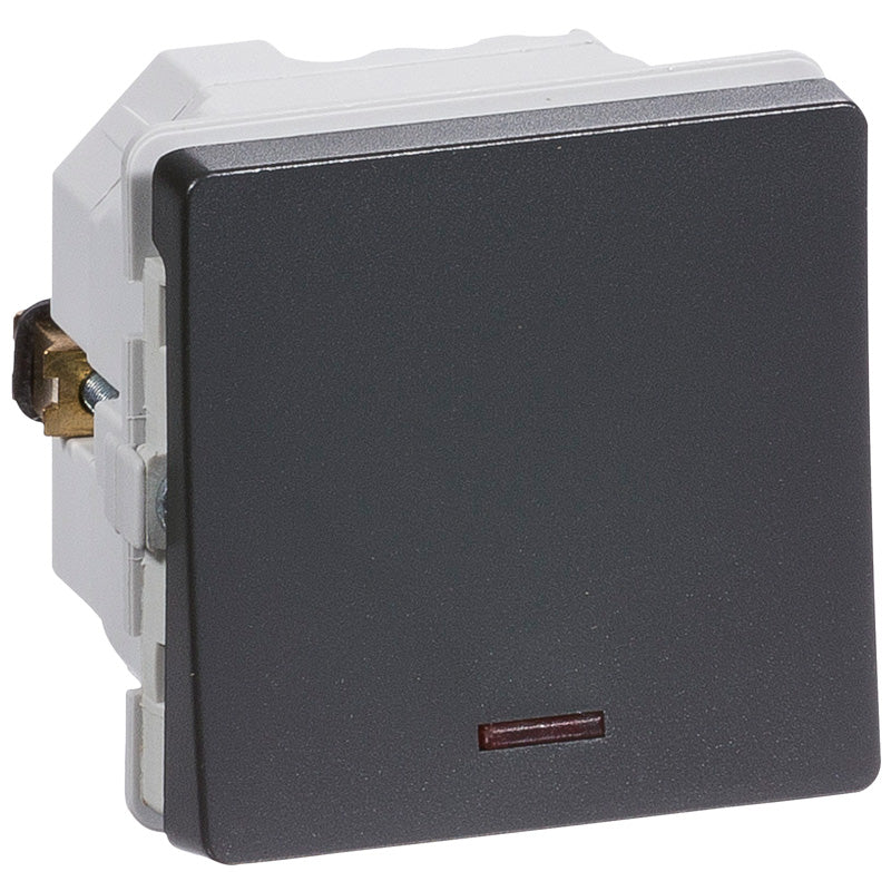 LK Fuga indsats timer 8 A koksgrå