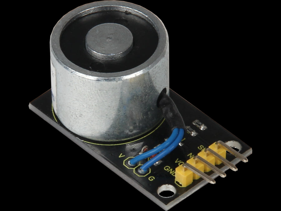 Elektromagnet til Raspberry Pi / Arduino / ESP - 3,3-5V, 25N