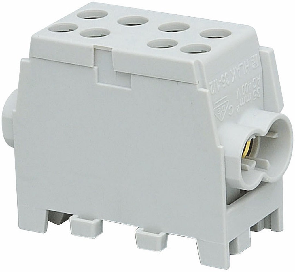 AVGR KLEMME 2X25+2X16MM² GRÅ