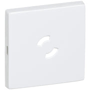 Dæksel for lampestikkontakt 50x50 hvid  gl. model