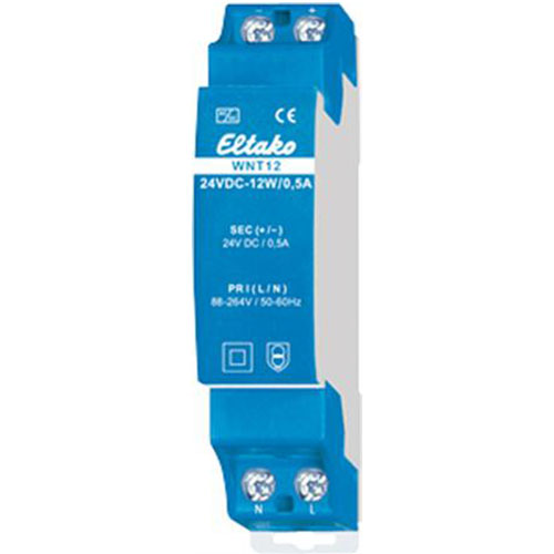 Strømforsyning 230/24VDC 0,5A