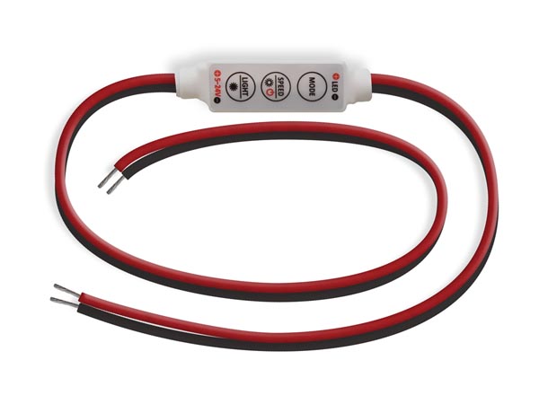 Mini LED lysdæmper - 5-24Vdc / 5A