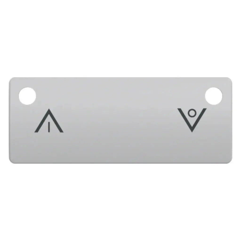 Tangent op/ned for Wiser trådløs lysdæmper Lysegrå