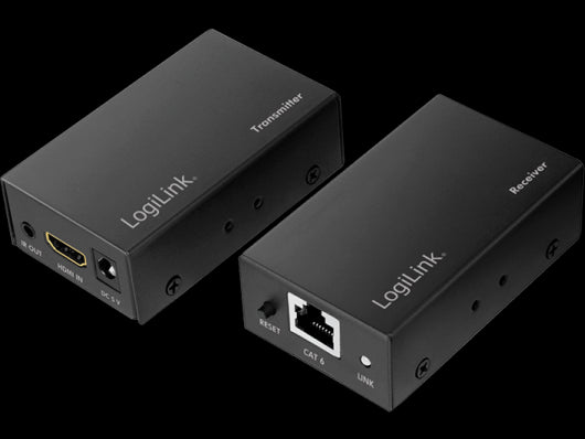 HDMI extender over LAN (60m) - 1080p/60Hz, POC, IR