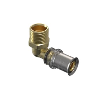 Wavin Tigris M5 overg. vinkel 20x3/4" med nippel