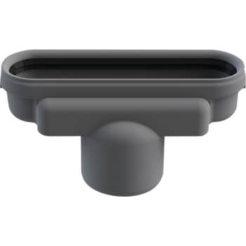 Unidrain 50 mm rendeudløb uden vandlås og studs, lodret