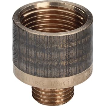 1" x 1/2" Spidsmuffe Rødgods Silicium Bronze